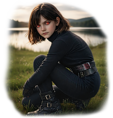 Lizzy Harper in the park. ORIGIN Children of Sol